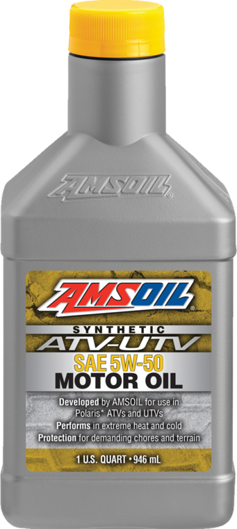 AMSOIL 5W-50 100% SYNTHETIC ATV/UTV MOTOR OIL
